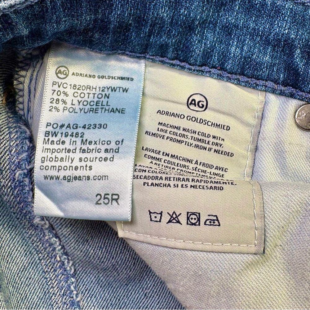 AG Adriano Goldschmied Prima Roll Up Jeans - Picture 6 of 10